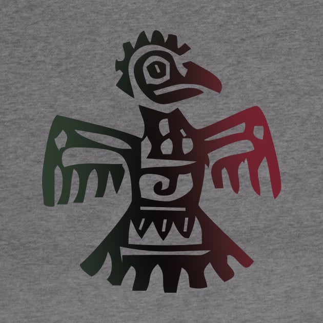 Aztec Bird by PsychicCat